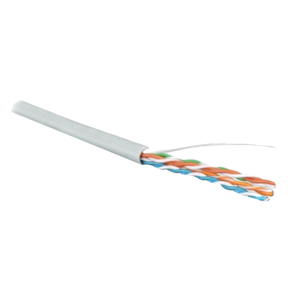 Интернет-кабель (витая пара) U/UTP 4PR CAT5e 4х2х0,51 мм LSZH Hyperline (305 м) интернет кабель витая пара f utp 4pr cat5e 4х2х0 51 мм экранированный lszh hyperline 305 м