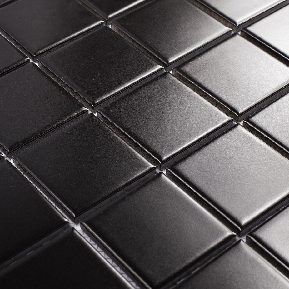 Мозаика Starmosaic черная керамическая 306х306х6 мм матовая — купить в ...