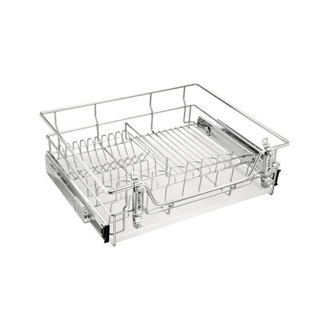 Сушилка для посуды выкатная 60см хром (SN 600)