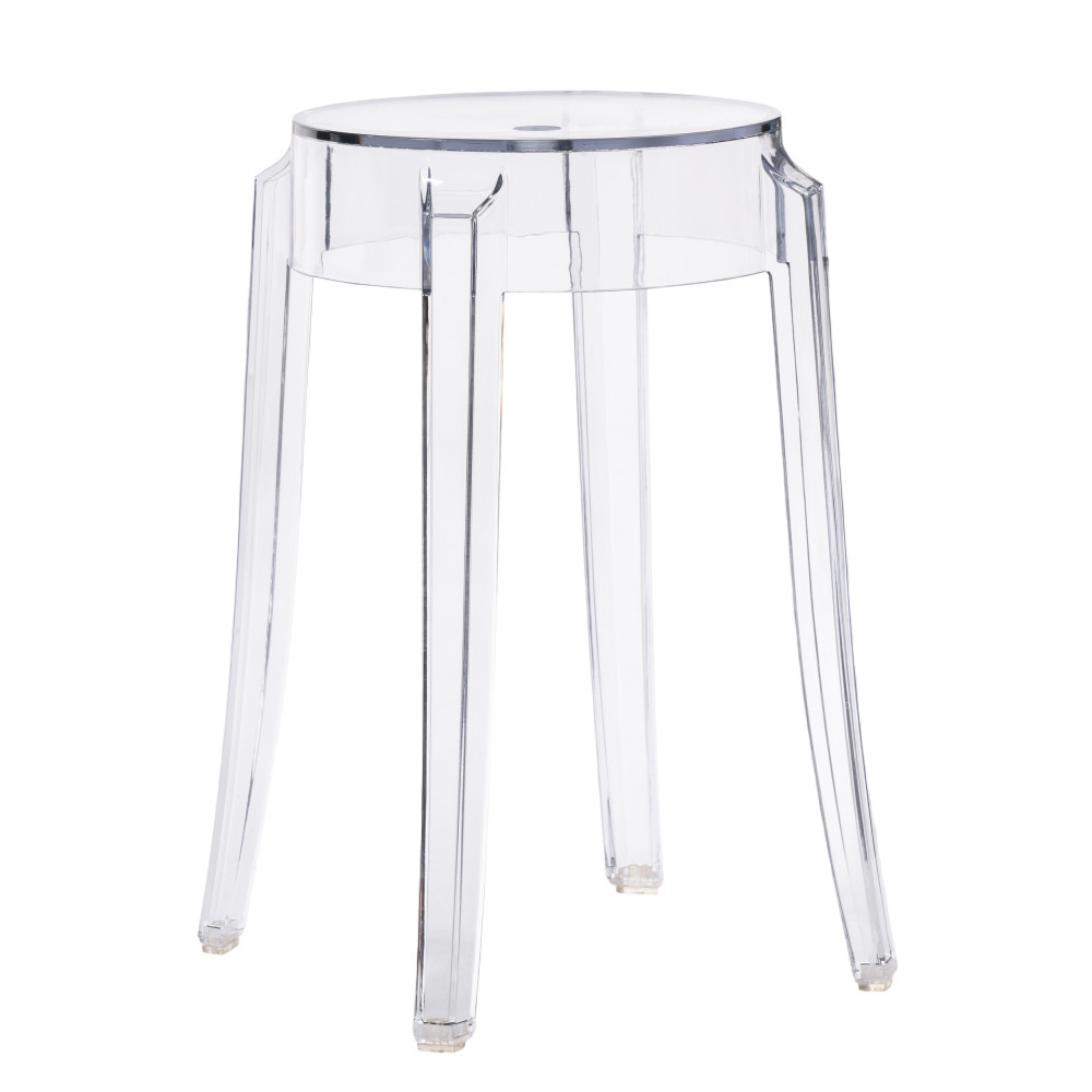 Табурет Rainis прозрачный (15442) rainis white стул mebelvia прозрачный пластик