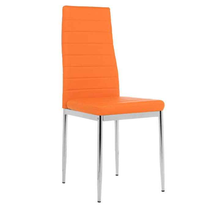Стул DC2-001 оранжевый (11818) накладки на ножки стула 4 шт нескользящие коврики для мебели лестничный коврик резиновые накладки на ножки стула