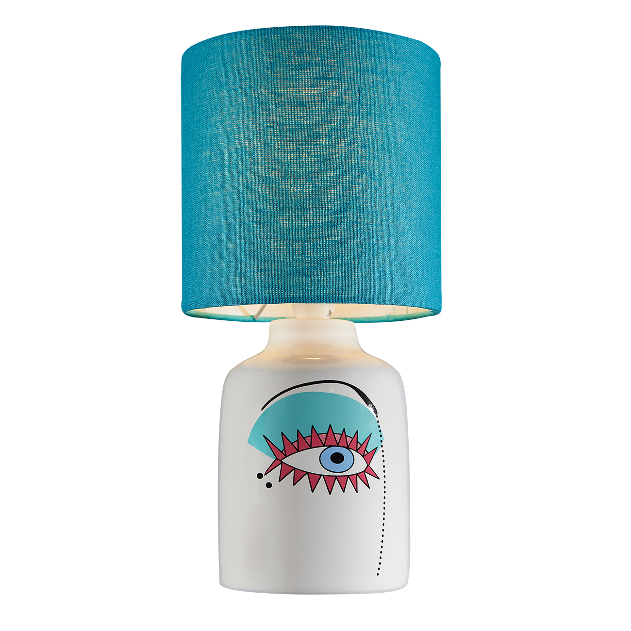 Лампа настольная E14 40 Вт Escada Glance (10176/L Blue)