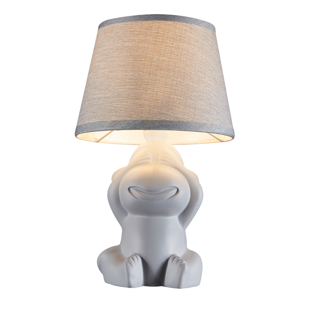 Лампа настольная E14 40 Вт Escada Monkey (10176/T Grey)