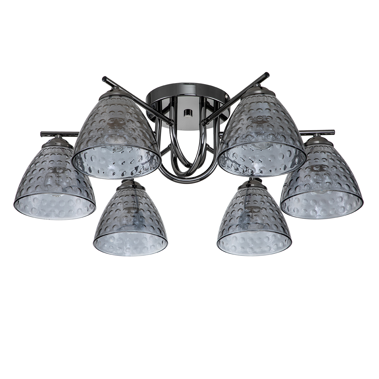 Люстра потолочная Escada Adonis E27 360 Вт 22 кв.м (659/6PL Black) минималистичный дизайн домашний декор креативный подвесной светильник для ресторана современная люстра для гостиной