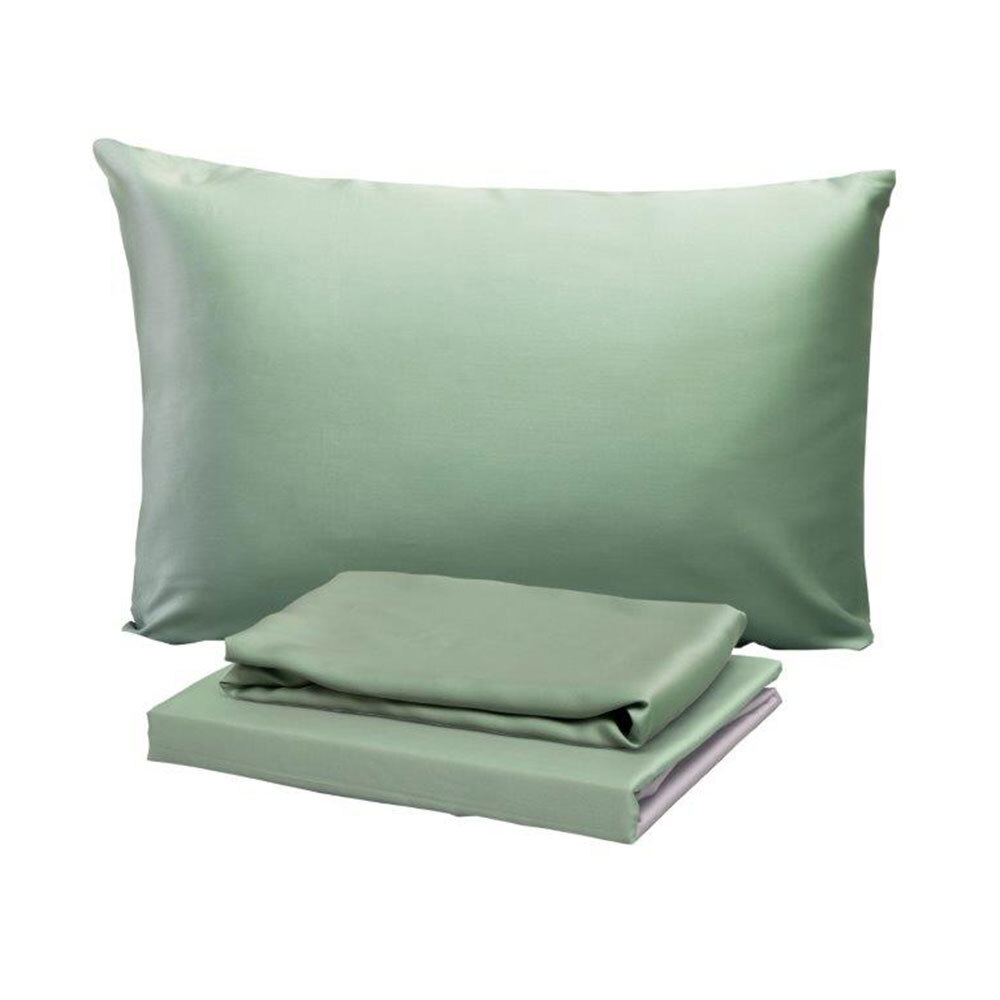 Комплект постельного белья 2-спальный тенсель Mona Liza Mint без простыни (5092/0002)