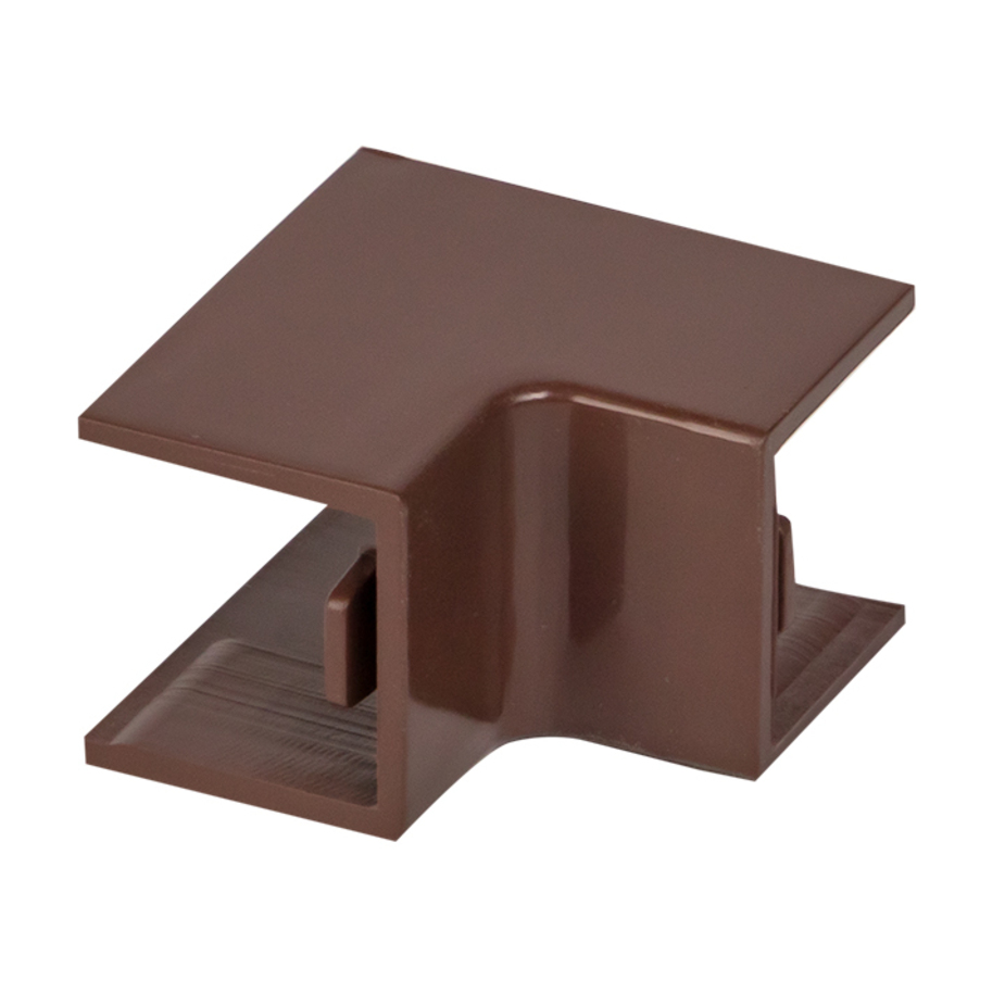 Угол внутренний для кабель-канала EKF (ibd-16-16x4) 16х16 мм темное ...