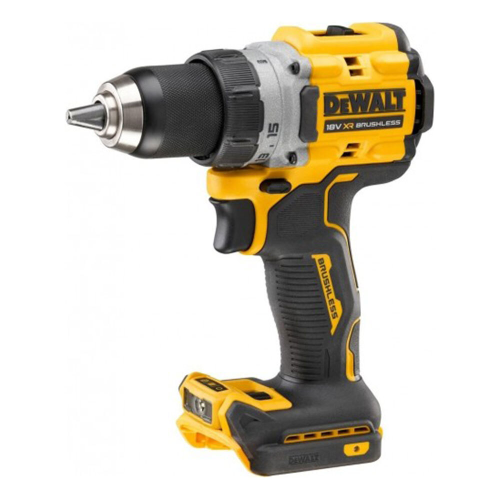 фото Дрель-шуруповерт аккумуляторная безударная dewalt dcd800nt 18в li-ion без акб и зу