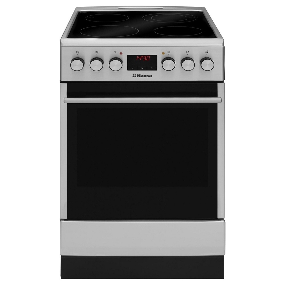 Плита электрическая Hansa FCCX58208 4 конфорки нержавеющая сталь ...