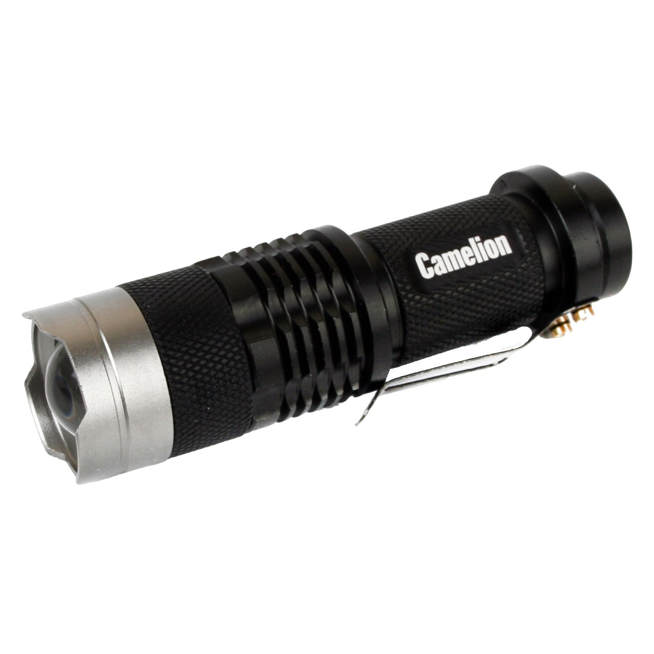 Фонарь ручной Camelion (LED5135) светодиодный 1 LED на батарейках AA алюминий 3 режима фонарь camelion led5137