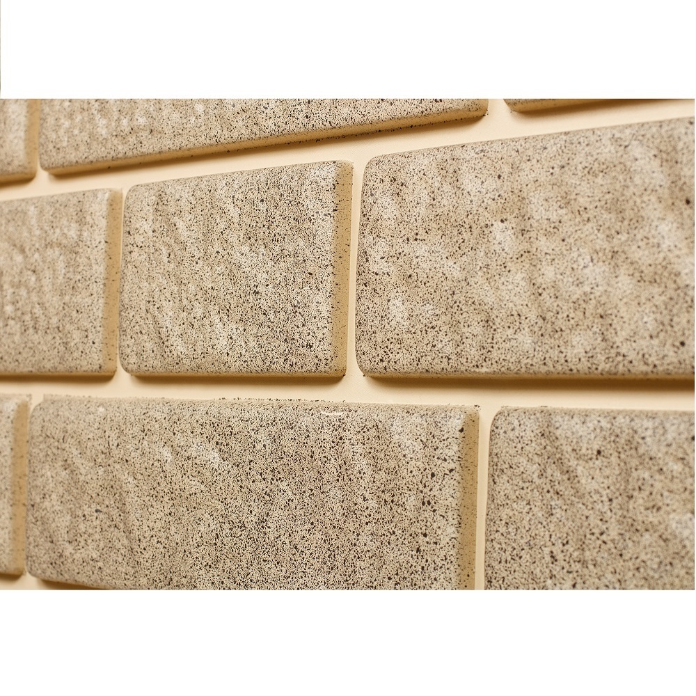 

Панель фасадная Tecos Brickwork 1140х350 мм бежевый меланж