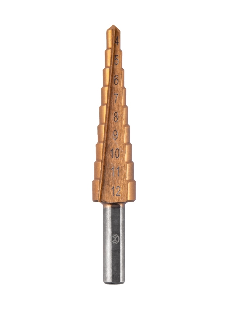 Сверло по металлу ступенчатое Monogram Basis (100-937) 4-12 мм сверло ступенчатое зубр 29670 6 20 8