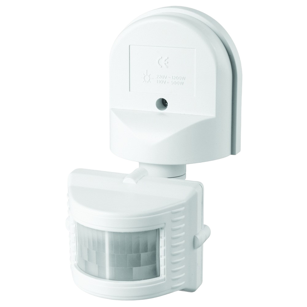 

Датчик движения настенный Camelion 1200 Вт IP44 230 В 180 градусов до 12 м белый (LX-03C/Wh)