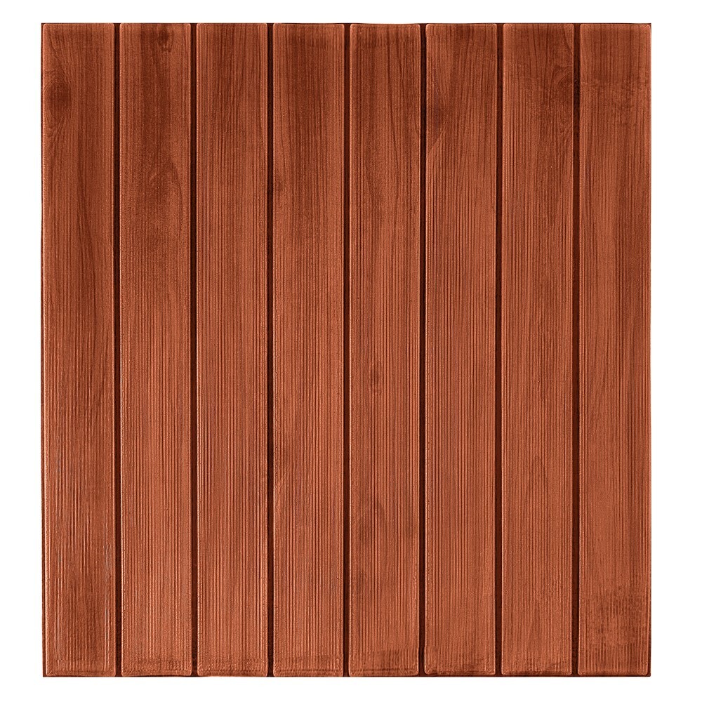 фото Панель самоклеящаяся пвх 700х600х6 мм lako decor дерево 3d коричневая микс 0,42 кв.м