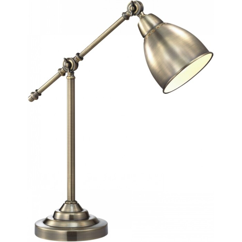 Лампа настольная Е27 60 Вт Arte Lamp Braccio (A2054LT-1AB) лампа настольная arte lamp a2054lt 1ab