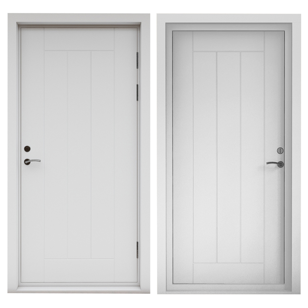 Дверь входная коттеджная Сканди правая белая 960х2050 мм дверь входная вена 960х2050 мм правая