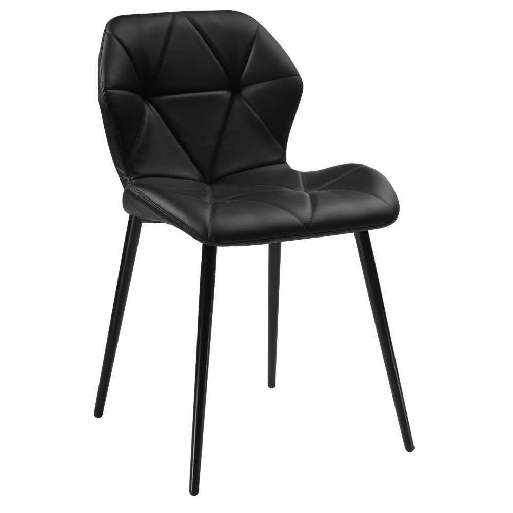 современный роскошный одноместный стул стул для отдыха стойка регистрации стул для переговоров креативный одноместный диван Стул Вальд черный (464190)