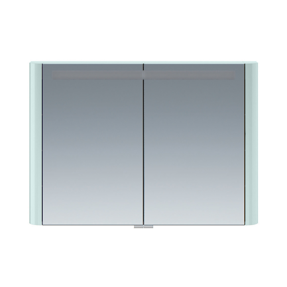 Зеркальный шкаф AM.PM Sensation 1000х150 мм с подсветкой мятный
