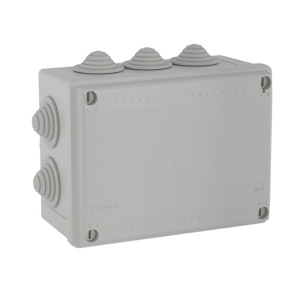 

Коробка распределительная 240х190х90 мм IP55 DKC (54200), Серый