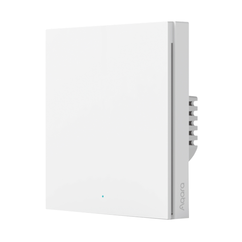 Умный выключатель Aqara Smart Wall Switch H1 (WS-EUK01) белый xiaomi умный выключатель xiaomi aqara smart wall switch d1 двойной без нулевой линии white qbkg22lm