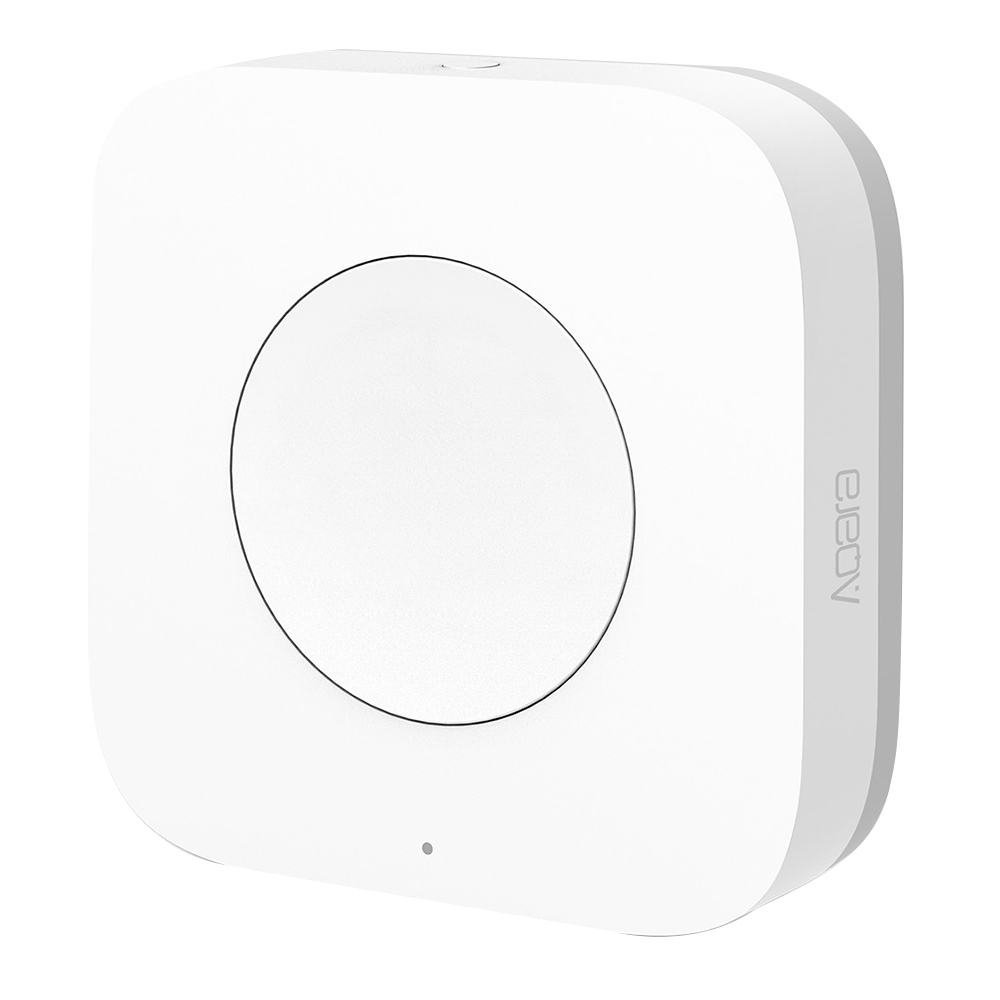 Умный выключатель Aqara Wireless Mini Switch (WXKG11LM) беспроводной белый управление для умного дома aqara центр управления умным домом