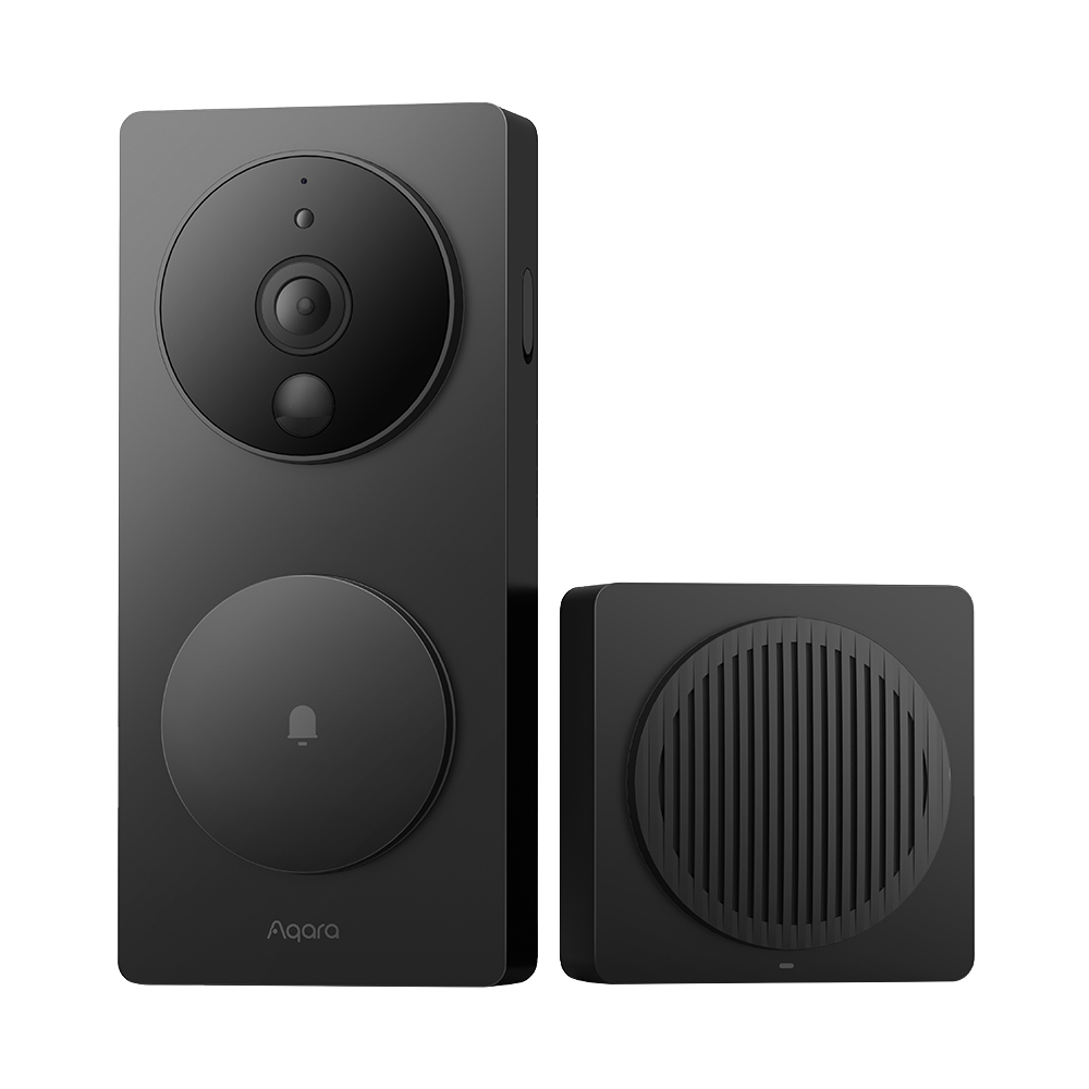 фото Видеодомофон aqara smart video doorbell g4 svd-c03 черный