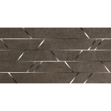 Плитка декор Axima Альбано темная геометрия 600x300x9 мм