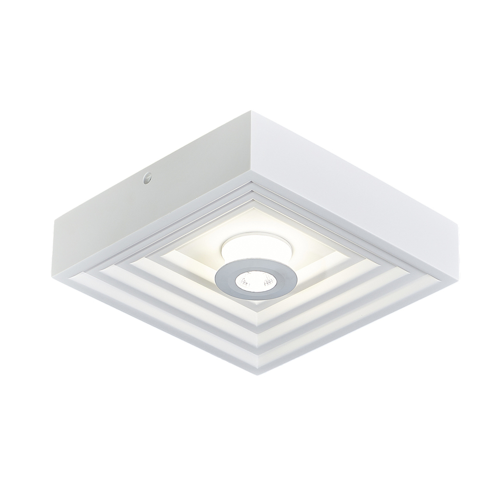 Светильник светодиодный накладной Escada Gesso 4000К 7 Вт 3 кв.м белый IP20 (10218/SG LED)