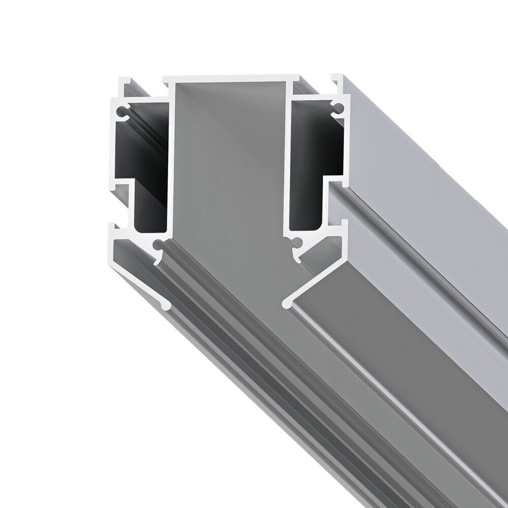 фото Профиль для накладного магнитного шинопровода arte lamp expert-accessories (a640205) 48 в серый ip20 2000х25,2х53,4 мм