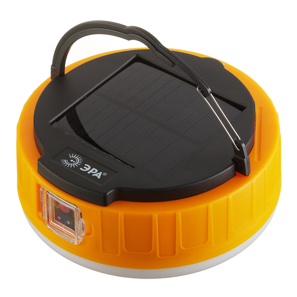 Фонарь кемпинговый Эра (Б0054044) светодиодный 37 LED 10 Вт аккумуляторный Li-Ion пластик на солнечной батарее фонарь бытовой эра sda30m