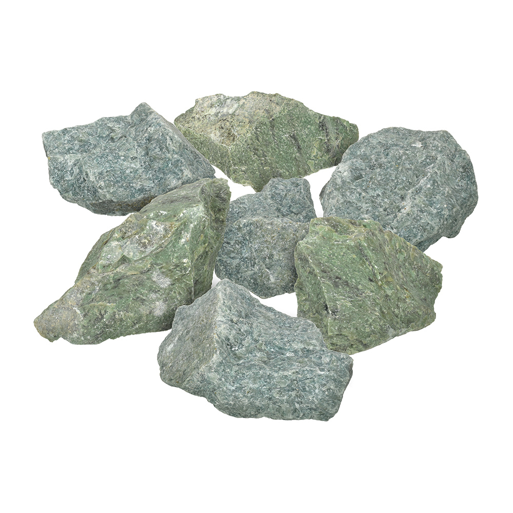 Камень Банные штучки Хакасский жадеит (33718) камень хакасский жадеит для бани сауны печи парилки колотый средний 70 140 мм в коробке 10 кг банные штучки