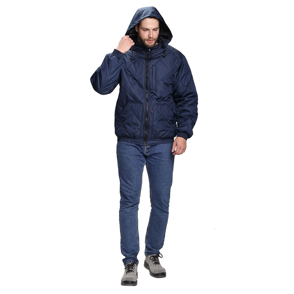 Куртка рабочая Delta Plus Бомбер-Люкс 52-54 рост 182-188 см темно-синяя