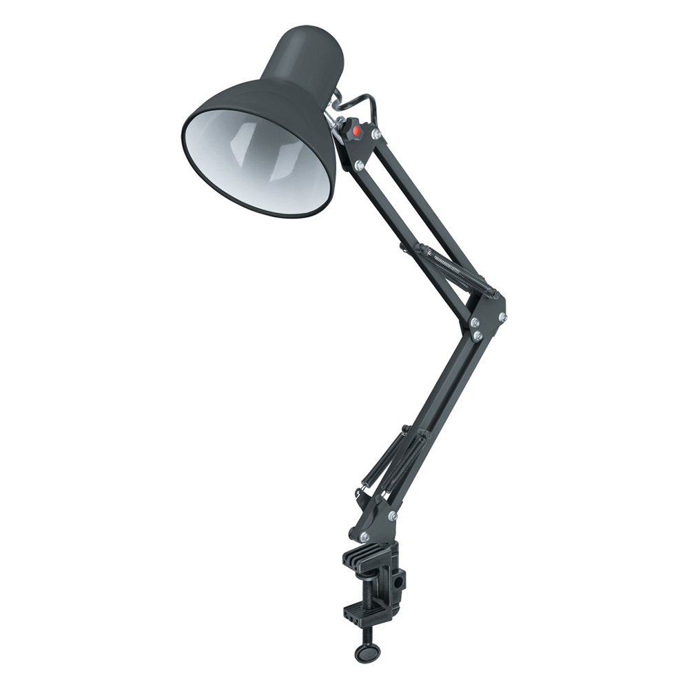 Лампа настольная E27 60 Вт Navigator NDF (61645) tld 524 white 8w светильник настольный на струбцине