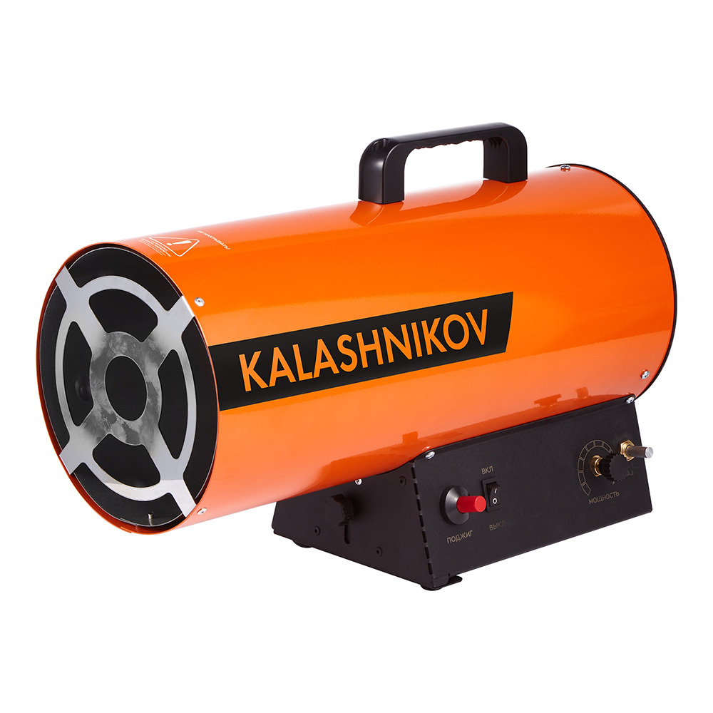фото Пушка тепловая газовая 9,5-17 квт kalashnikov khg-20 (нс-1456063) прямого нагрева
