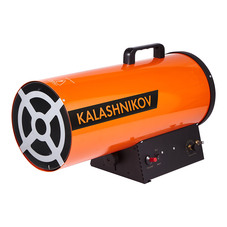 Пушка тепловая газовая 10,5-33 кВт Kalashnikov KHG-40 (НС-1456064) прямого нагрева
