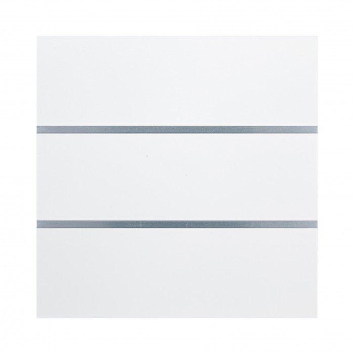 Умный выключатель трехклавишный Sibling Люкс Powerlite-LS3W0 скрытая установка белый