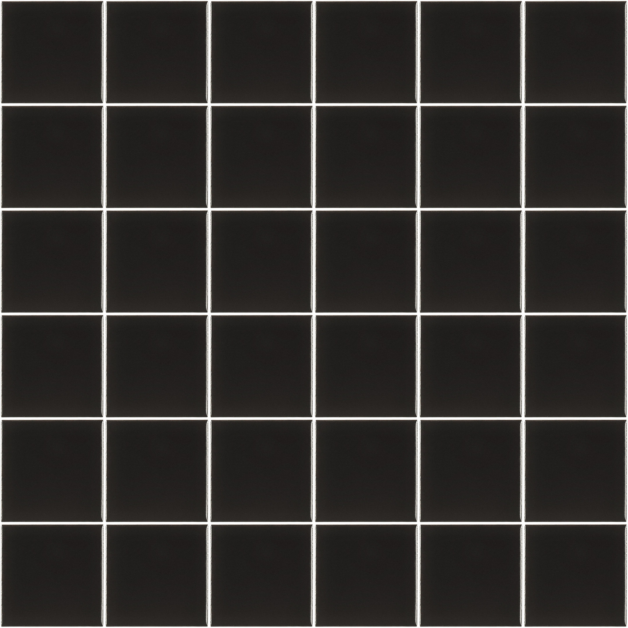 фото Мозаика starmosaic черная керамическая 306х306х6 мм матовая
