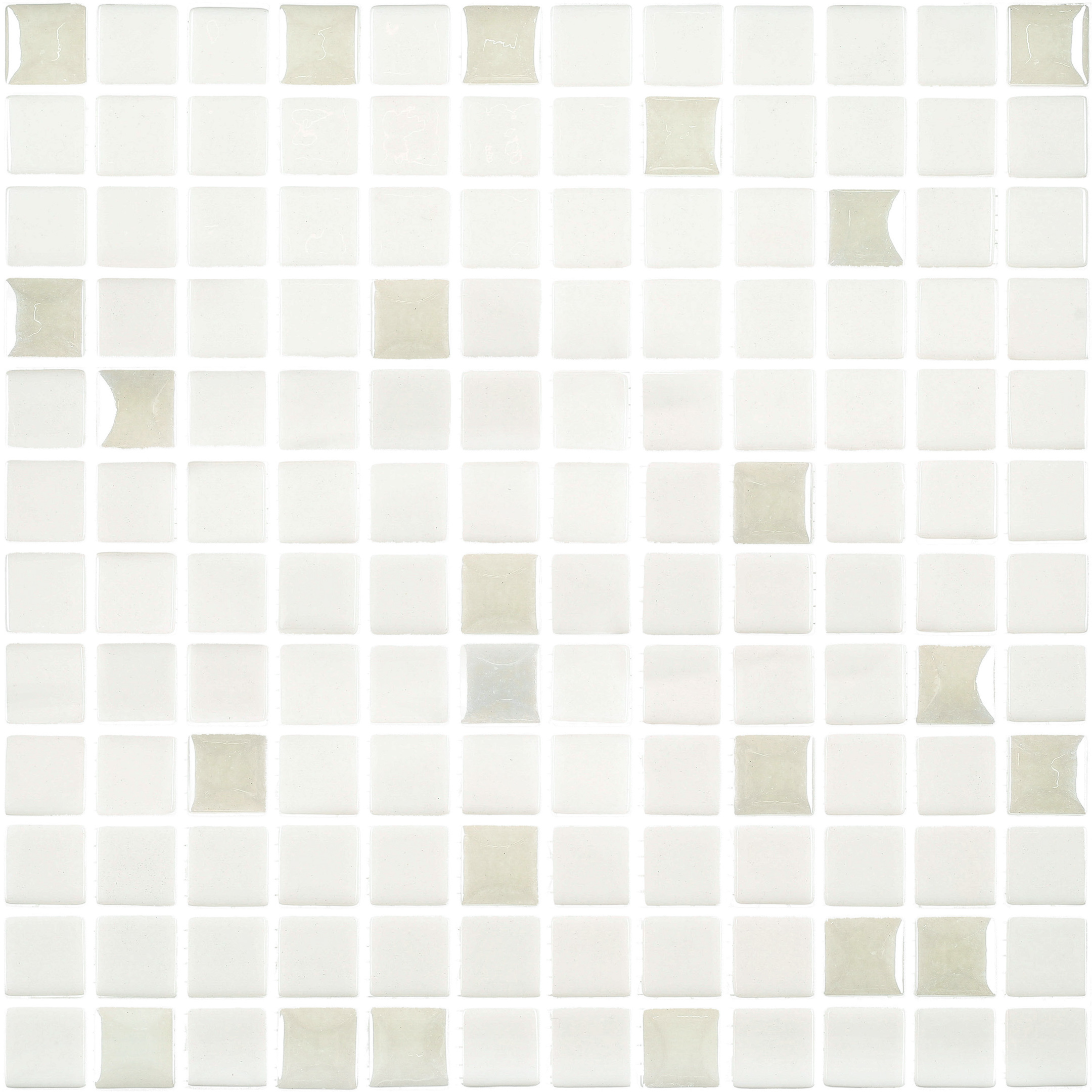 Мозаика Vidrepur Edna Mix белая стеклянная 317х317х4 мм глянцевая стеклянная мозаика vidrepur edna white белый 31 7х31 7 см