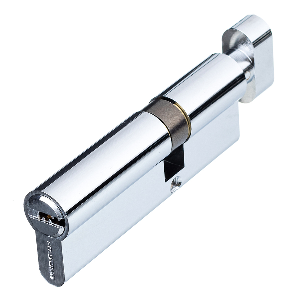 Цилиндр Palladium C BK CP 90 35х55 мм ключ/вертушка хром цилиндр palladium c et cp 90 35х55 мм ключ ключ хром