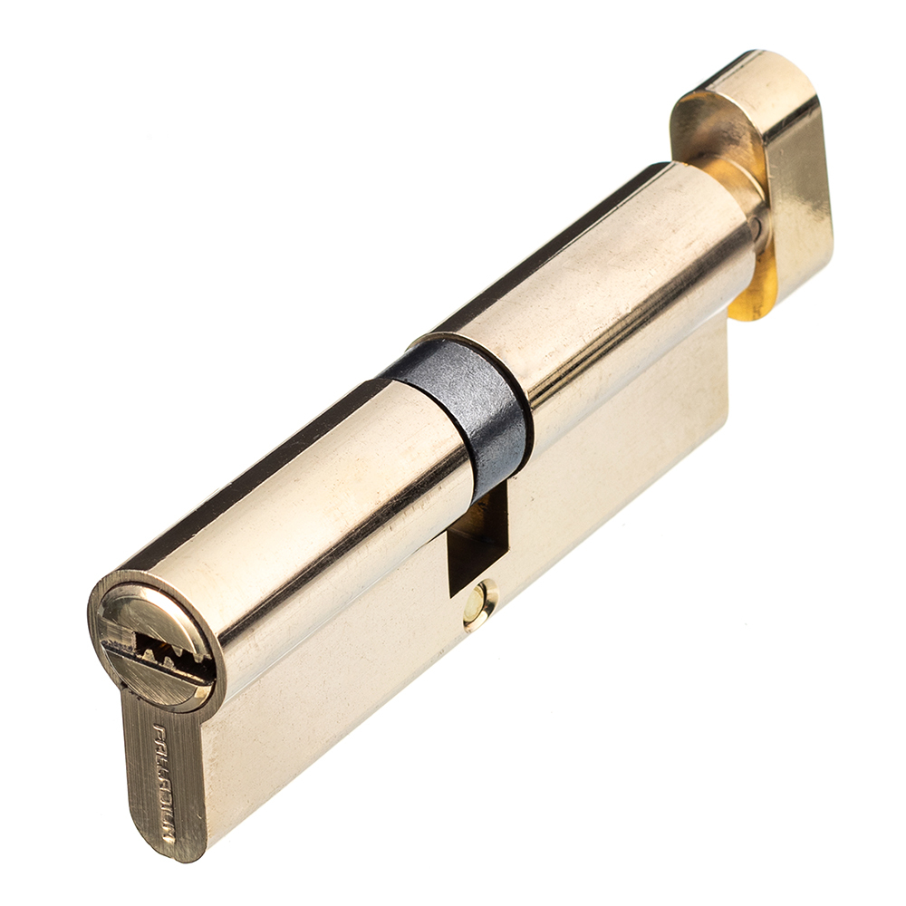 Цилиндр Palladium C BK PB 90 45х45 мм ключ/вертушка латунь цилиндр ключ вертушка 30х40 золото c bk pb