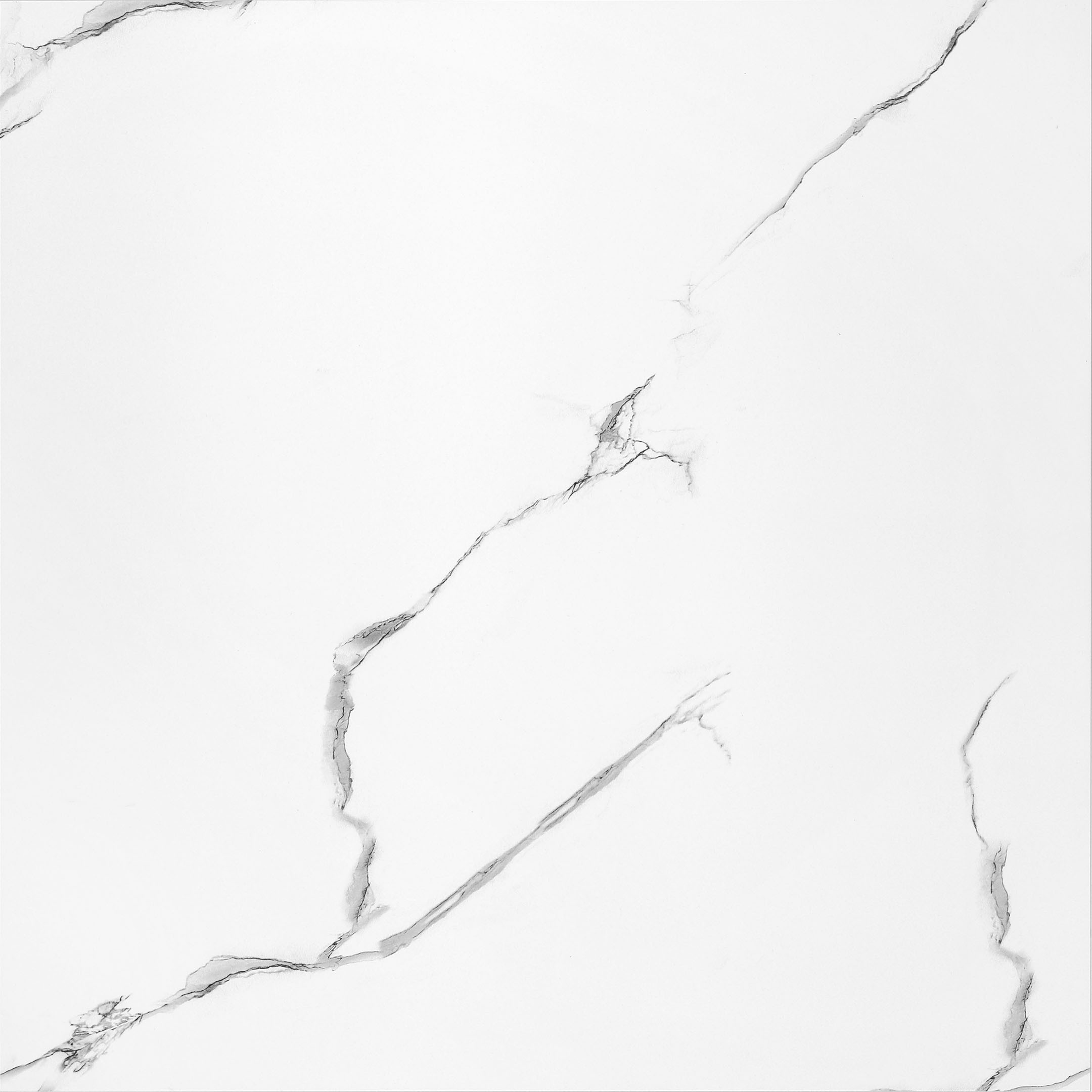 Керамогранит Grasaro Softmarble белый 600х600х10 мм (4 шт.=1,44 кв.м)