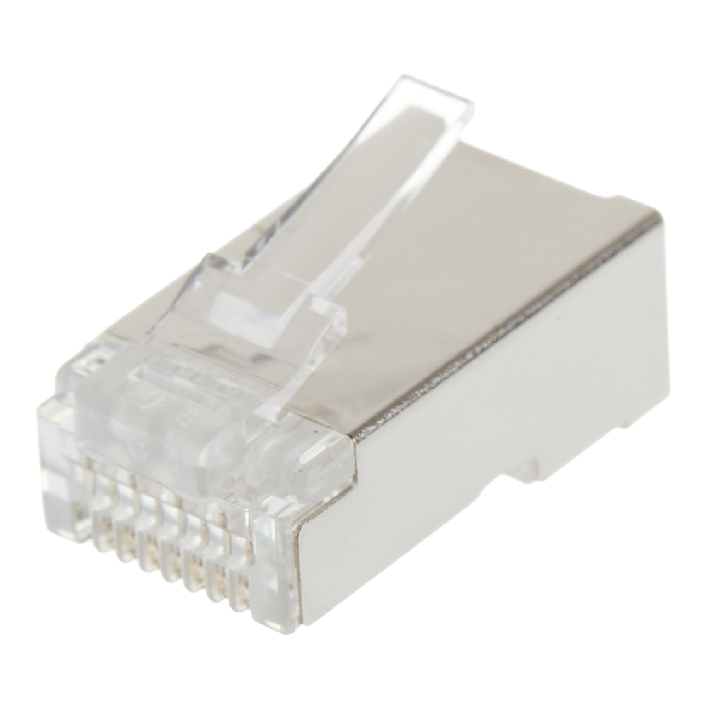 штекер компьютерный hyperline 521597 rj 45 8p8c cat6 10 шт Штекер компьютерный Hyperline (521599) RJ-45 8P8C CAT6 (10 шт.)