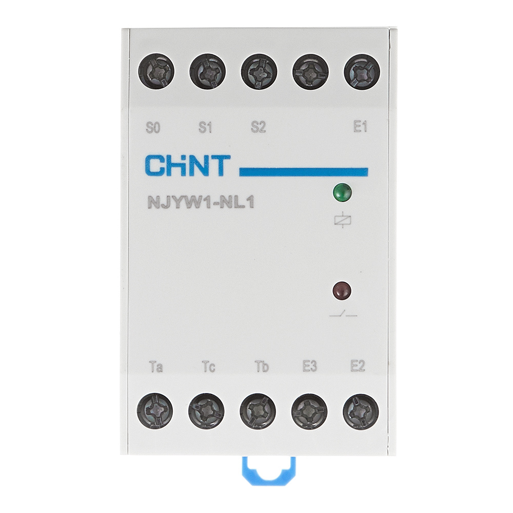 Реле контроля уровня жидкости модульное Chint NJYW1--NL1 (311015) T1-T2 415 В тип AC 1P реле контроля фаз модульное chint njyb3 8 636033 t1 t2 380 в тип ac 1p