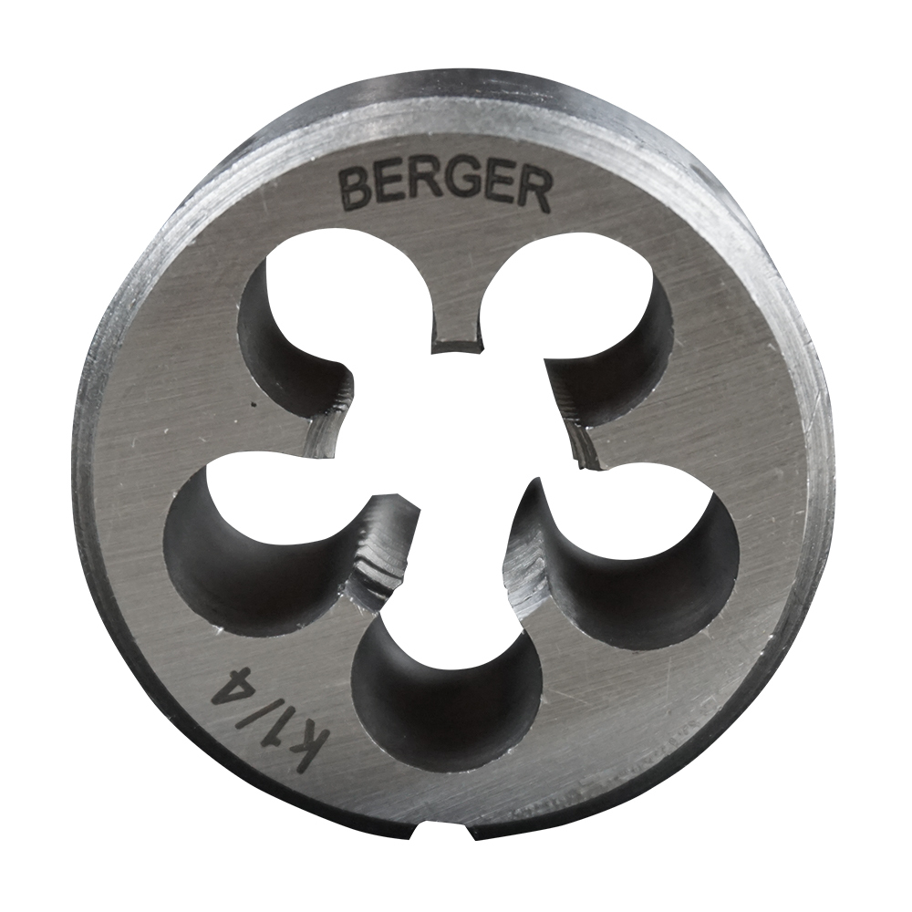 Плашка дюймовая Berger 1/4-18NPTх38 мм