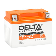Аккумуляторная батарея Delta (CT 1204) 12 В AGM 4 Ач