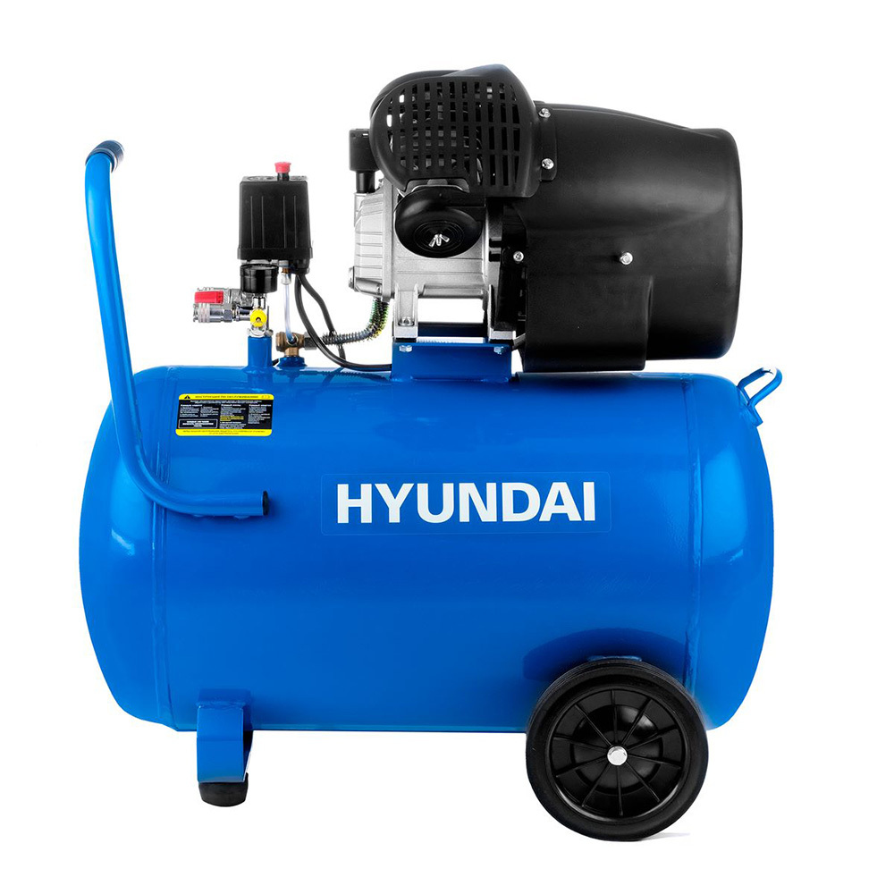 Компрессор масляный Hyundai (НYC 40100) 100 л 2,2 кВт автозапчасти bbmart 1 шт воздушный фильтр для hyundai kia бренд shengda oe 28113 2w100 лучшее качество заводская низкая цена