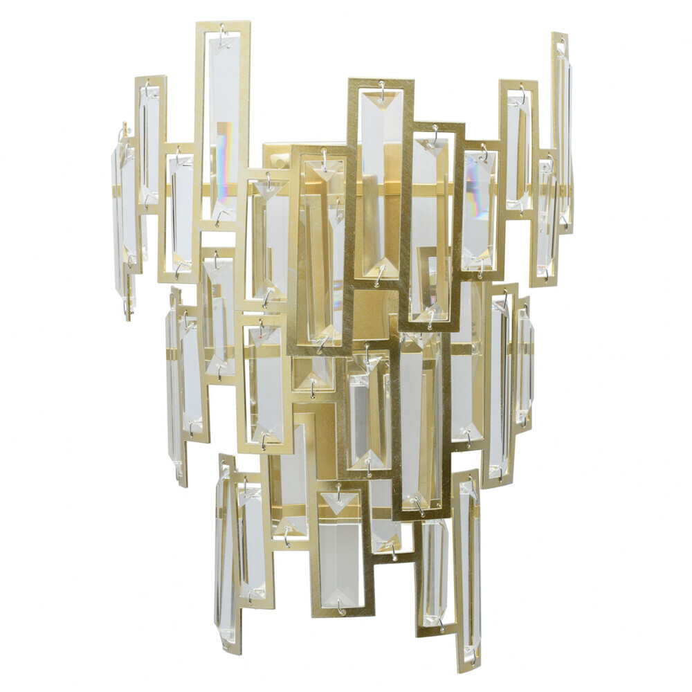 Бра MW-Light Монарх E14 80 Вт 220 В золото IP20 (121020402) роскошная акриловая светодиодная настенная лампа современный комнатный светодиодный светильник в скандинавском стиле бра прикроватный