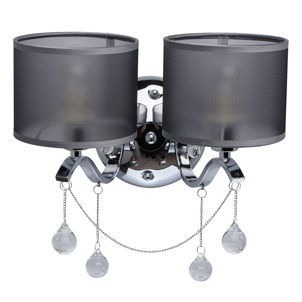 Бра MW-Light Федерика E14 80 Вт 220 В хром IP20 (379029302) светильник с подвесным покрытием теневая лампа тканый светильник тень абажур ручной работы подвесной