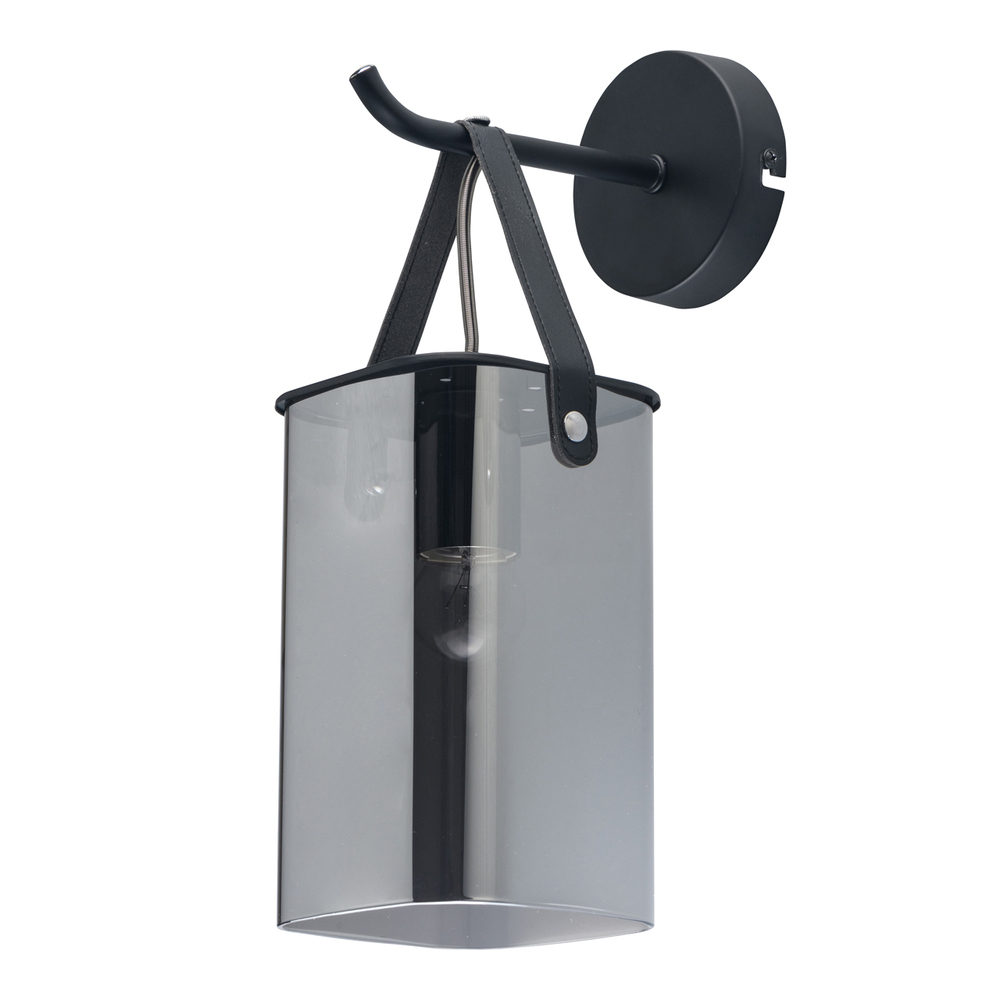 Бра De Markt Тетро E27 40 Вт 220 В черное IP20 (673025801) светодиодный настенный светильник прикроватная лампа для спальни освещение для лестницы светильник из железных и акриловых материалов 5