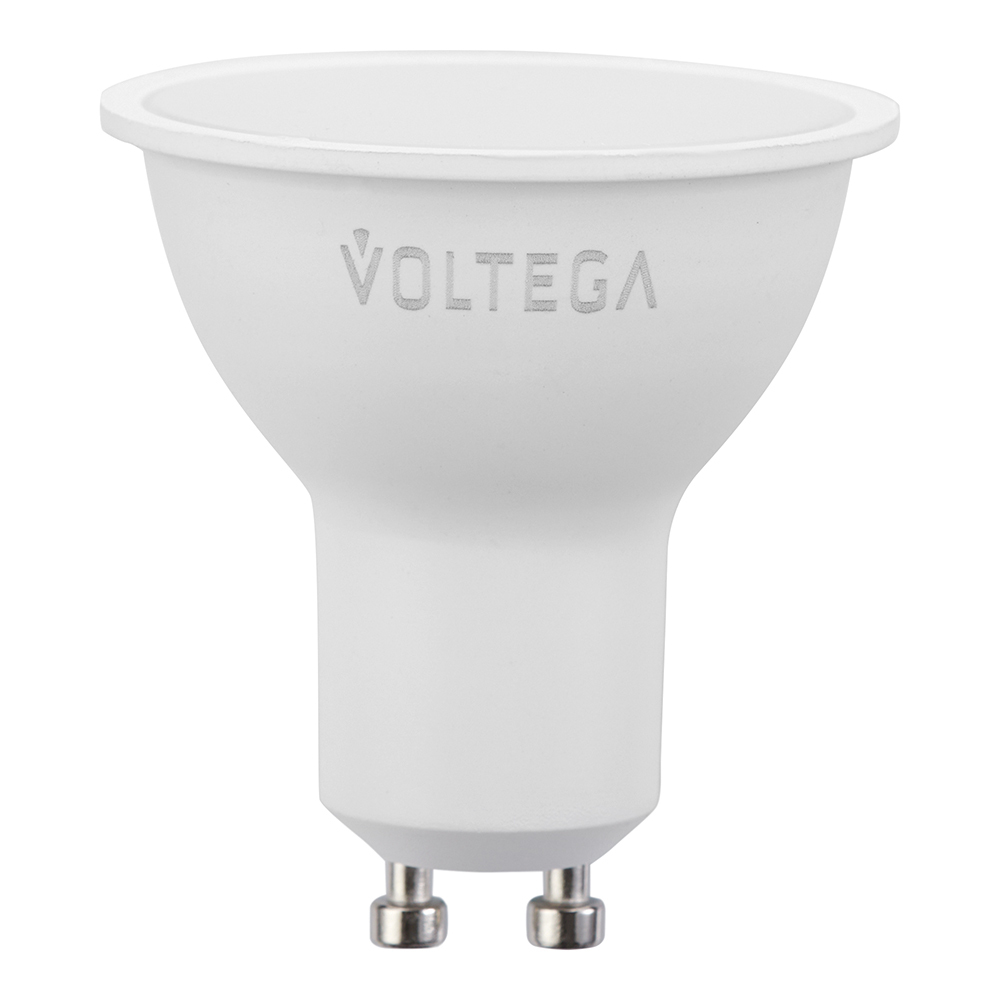 Лампа светодиодная Voltega GU10 4000К 7 Вт 580 Лм 170-265 В рефлектор матовая