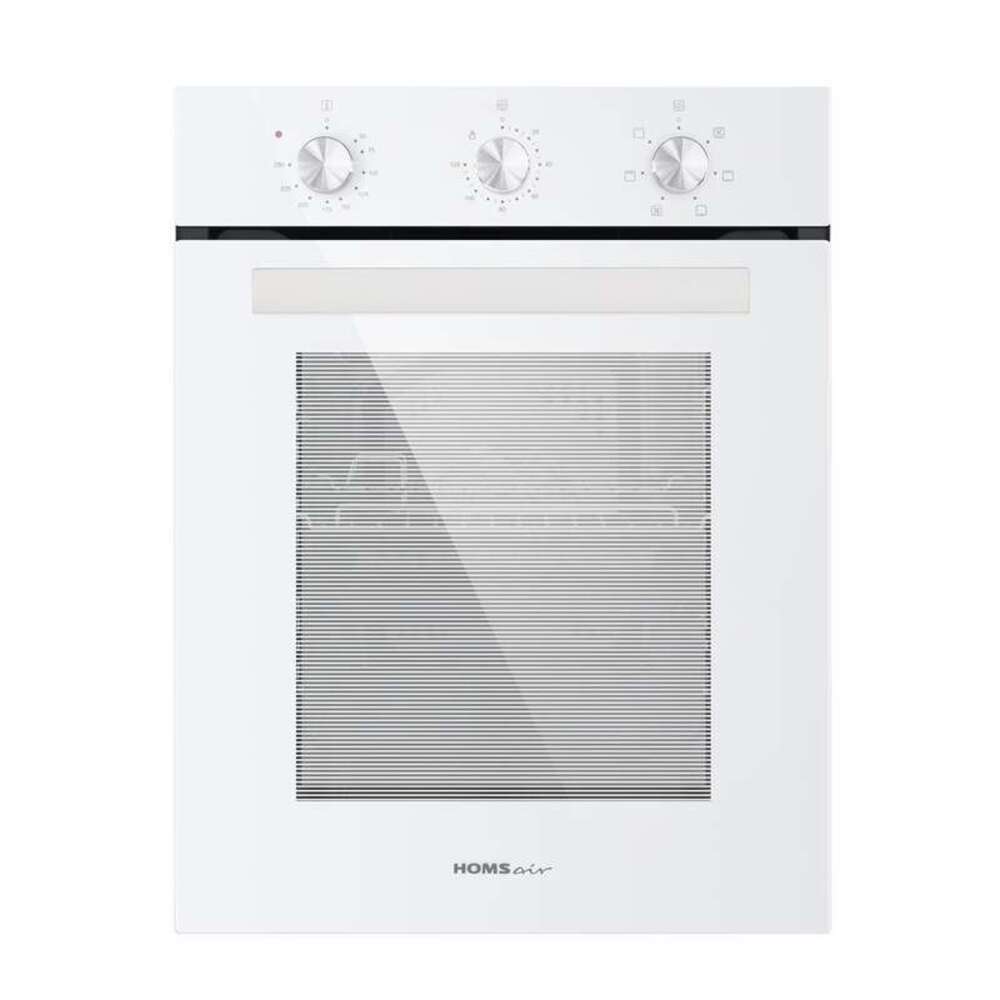 Духовой шкаф электрический встраиваемый HomSair OEF451WH 448 мм белый (УТ000011110) встраиваемый холодильник homsair fb177sw